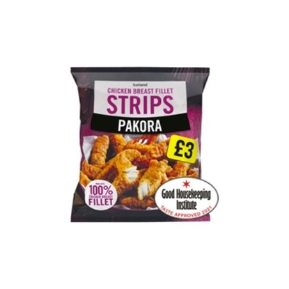 Picture of ICELAND PAKORA STRIPS 600GR